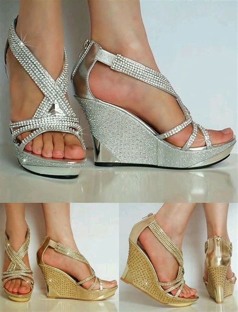 comfortable silver shoes.